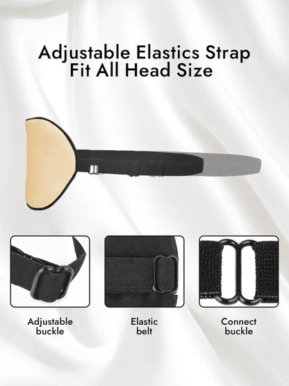 100% Mulberry Silk Elastic Band Sleep Eye Mask