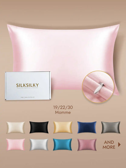 100% Mulberry Silk Pillowcase - Hidden Zipper
