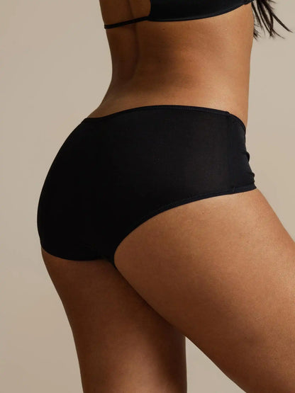 100% Mulberry Silk Comfort Casual Hipster Boyshort Panty