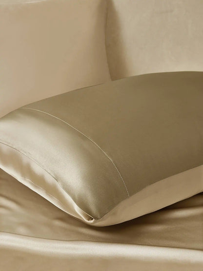 19Momme 3Pcs Silk Set Fitted Sheet+2x Pillowcases