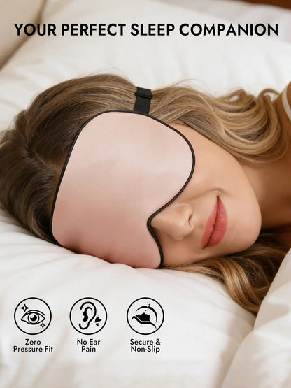 100% Mulberry Silk Elastic Band Sleep Eye Mask
