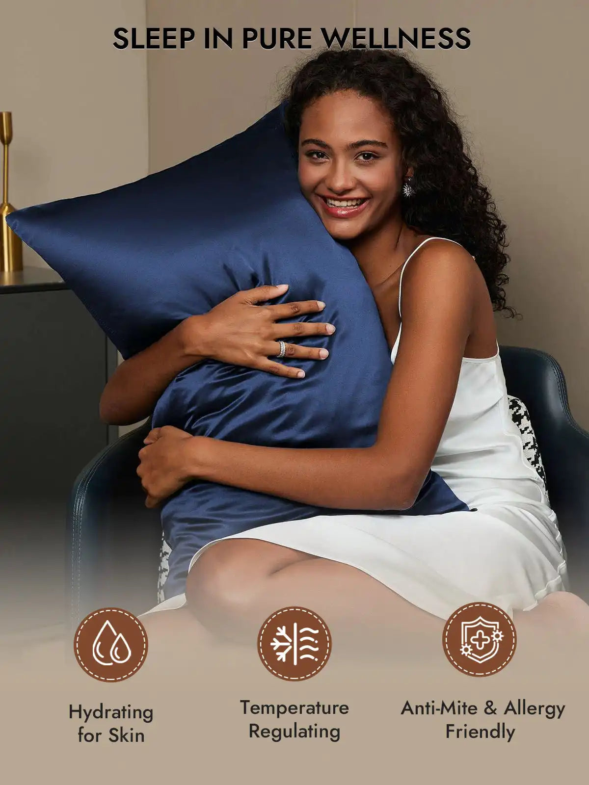 2Pcs 30Momme 100% Silk Pillowcases Bundle- Hidden Zipper