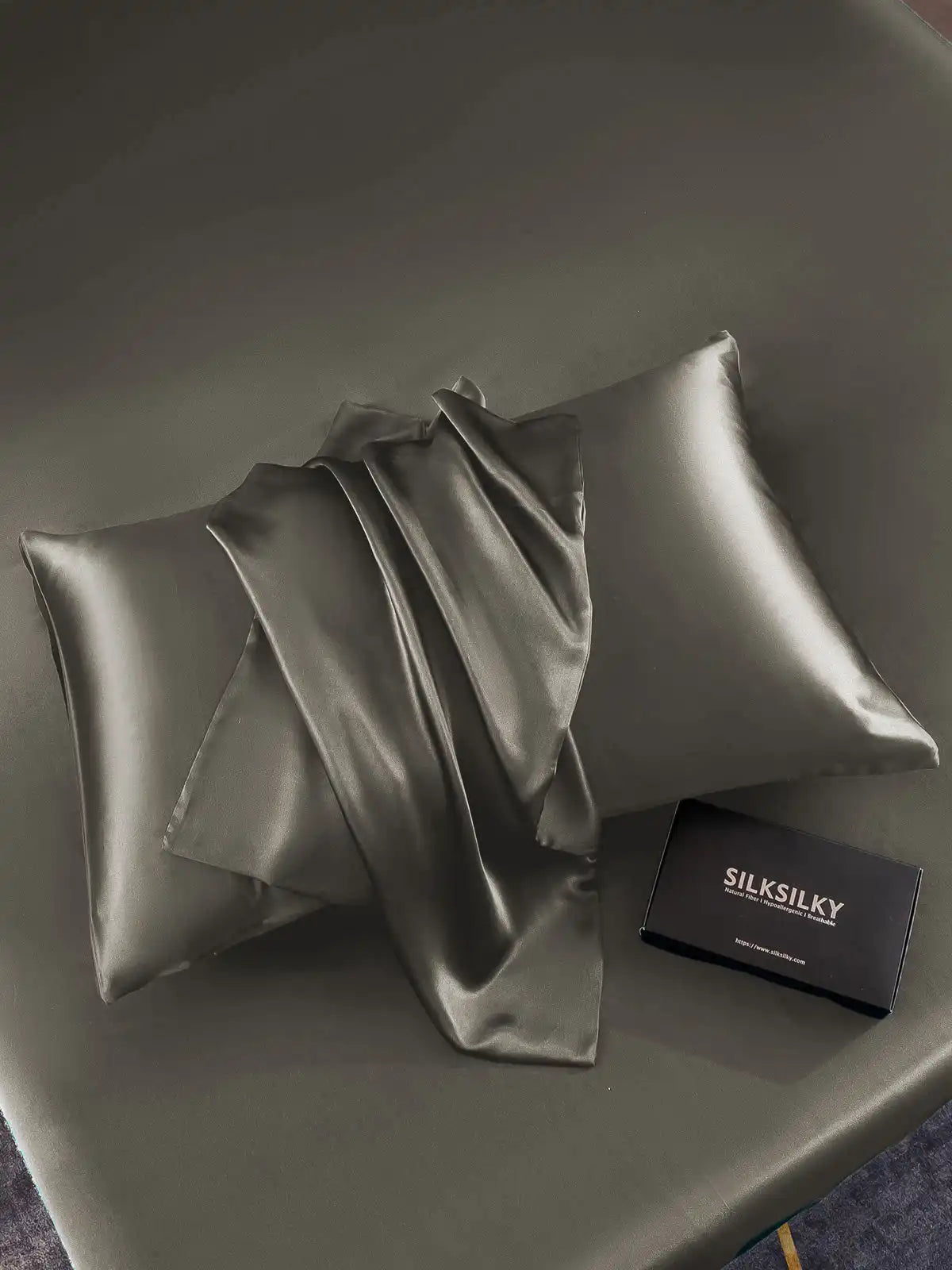 22Momme 100% Mulberry Silk Pillowcase - Envelope Closure
