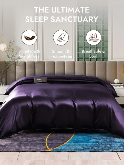 25Momme Mulberry Silk Seamless Duvet Cover (WITHOUT PILLOWCASES)