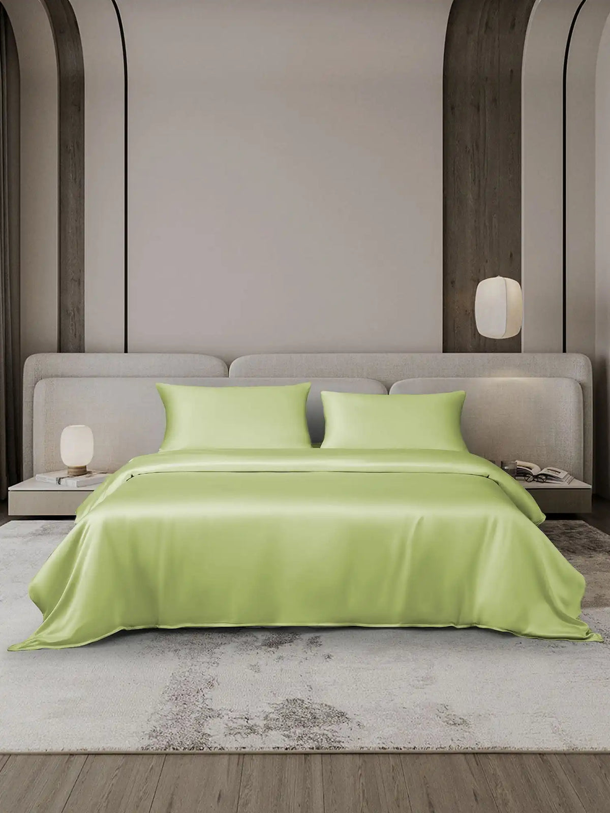 19Momme 3Pcs Silk Set Duvet Cover+2x Pillowcases