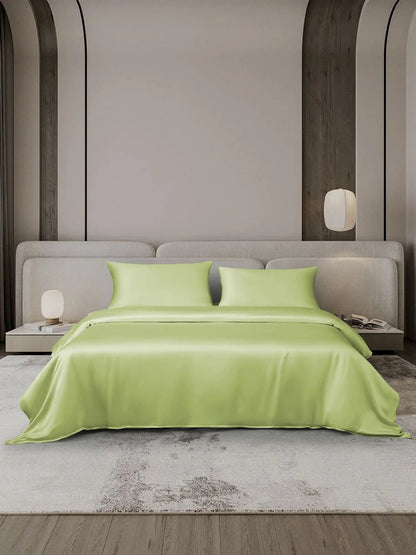 19Momme 3Pcs Silk Set Duvet Cover+2x Pillowcases