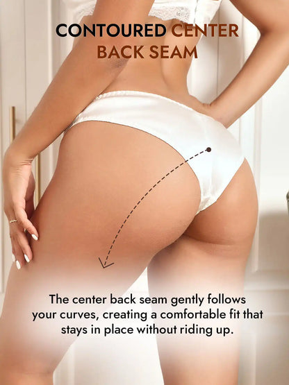 100% Mulberry Silk Briefs Comfy Breathable Panty