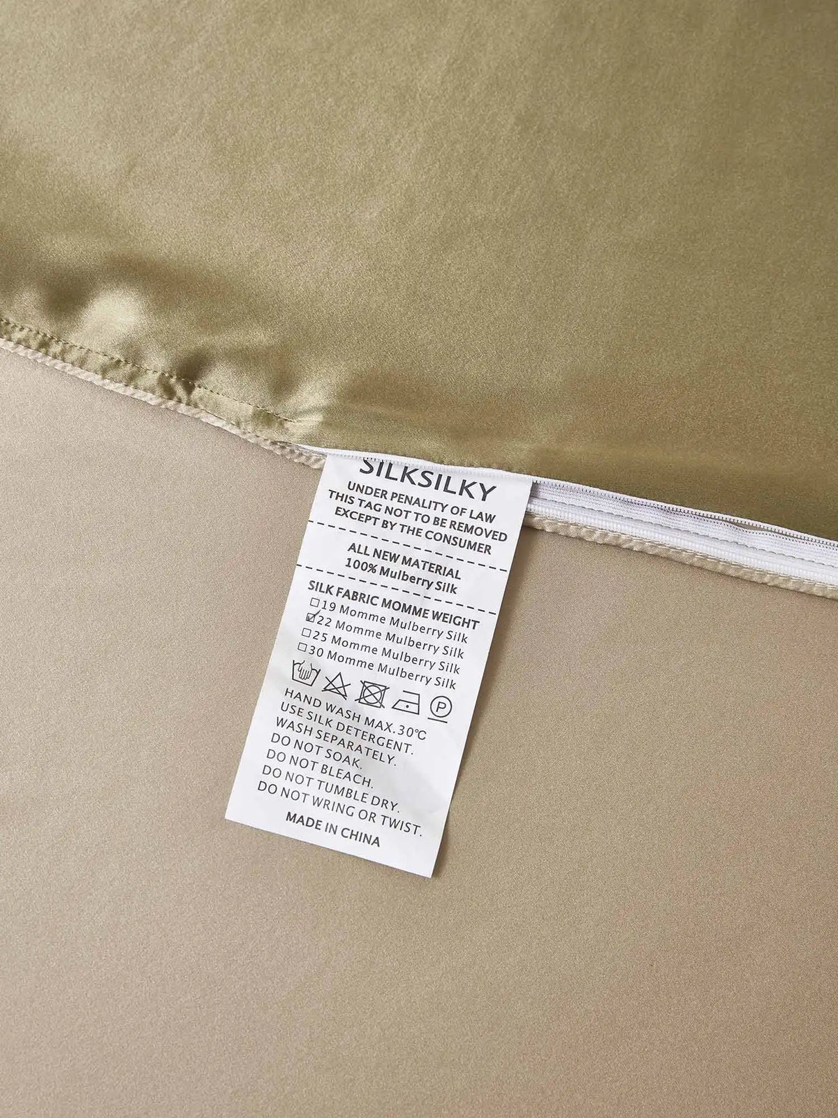 22Momme 3Pcs Silk Set Fitted Sheet+2x Pillowcases