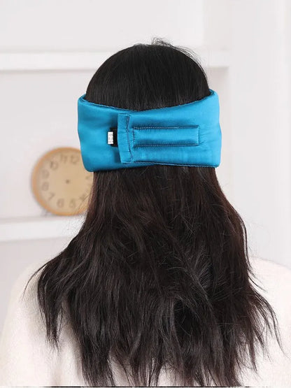100% Mulberry Silk One Piece Silk Sleep Eye Mask With Velcro