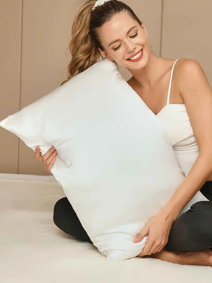 2Pcs 22Momme 100% Mulberry Silk Pillowcases Bundle - Envelope Closure