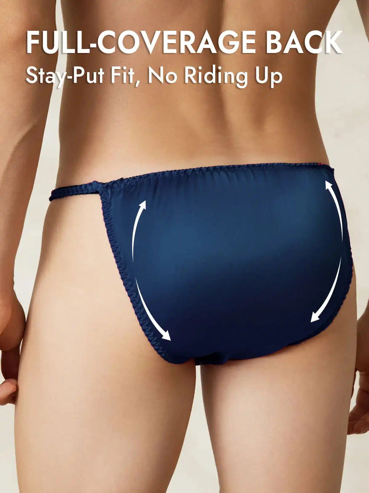100% Mulberry Silk String Men's Underwear