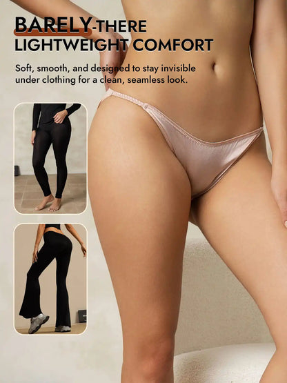 19Momme Silk Low-Waist String Brief Panty