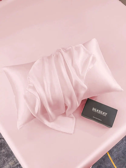 2Pcs 22Momme 100% Mulberry Silk Pillowcases Bundle - Envelope Closure