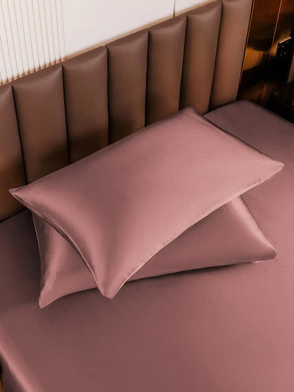 2Pcs 22Momme 100% Mulberry Silk Pillowcases Bundle - Envelope Closure