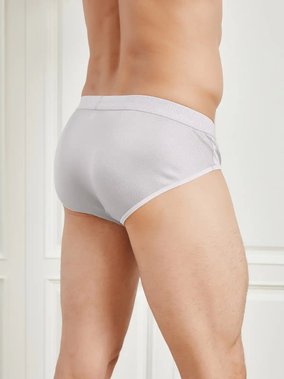 Men Briefs Breathable 100% Mulberry Silk Underwear
