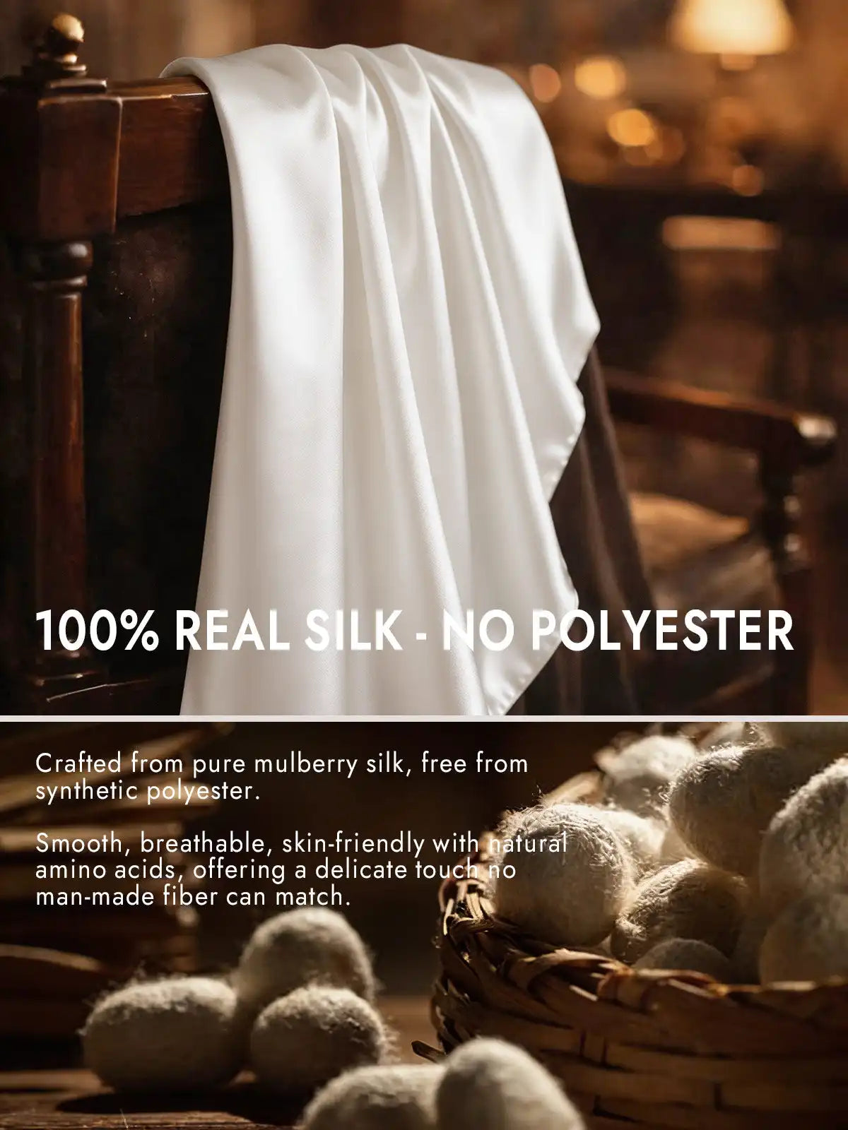 100% Mulberry Silk Long Scarf/Shawl 170x53cm