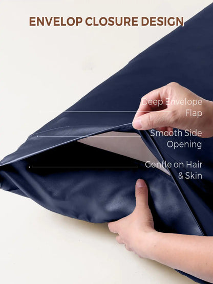 19Momme 100% Mulberry Silk Pillowcase - Envelope Closure