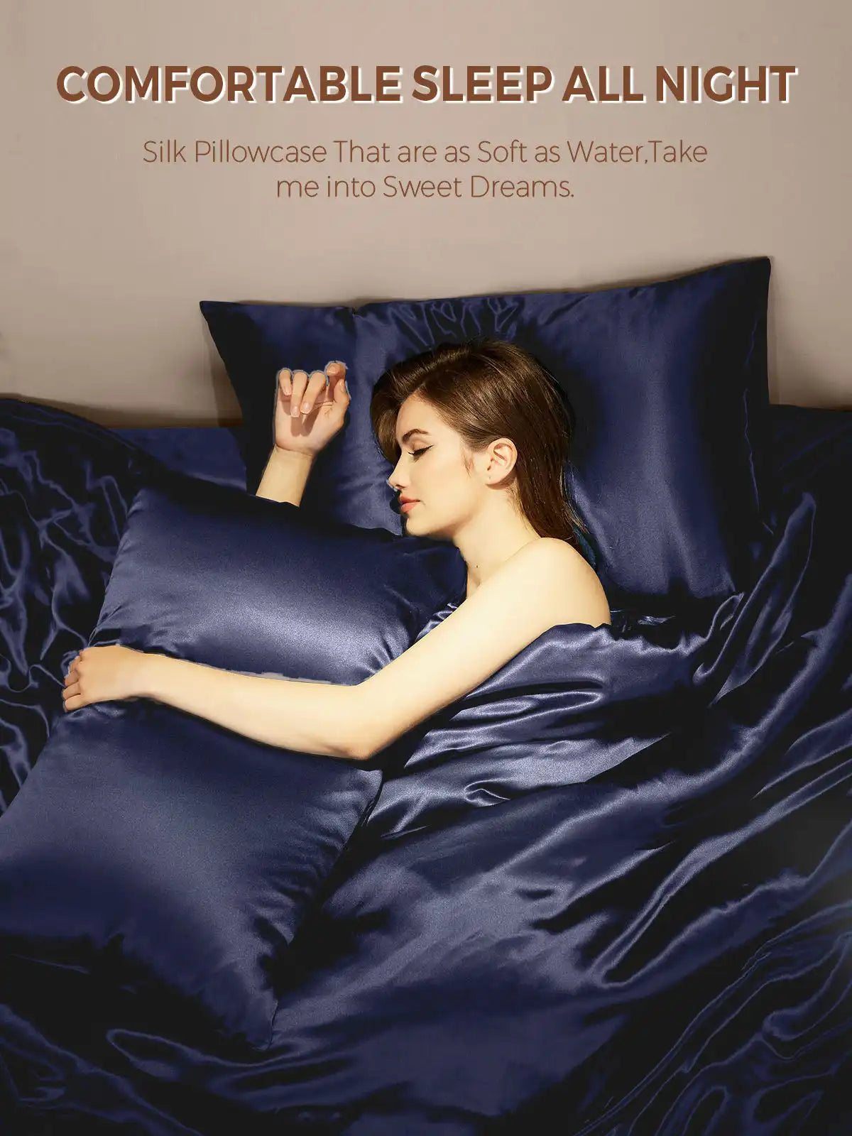 19Momme 100% Mulberry Silk Pillowcase - Envelope Closure
