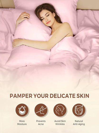 19Momme 100% Mulberry Silk Pillowcase - Envelope Closure