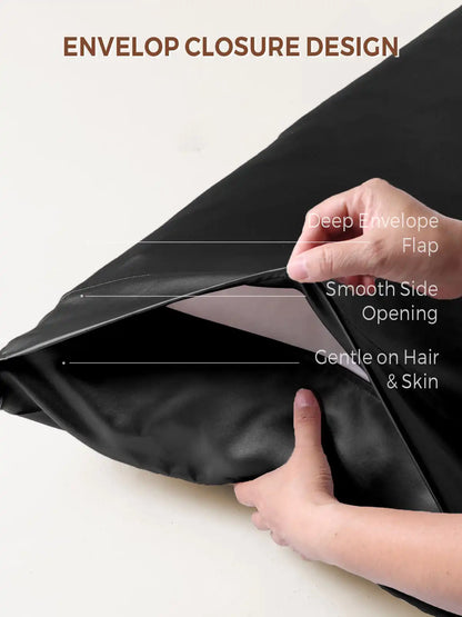 19Momme 100% Mulberry Silk Pillowcase - Envelope Closure