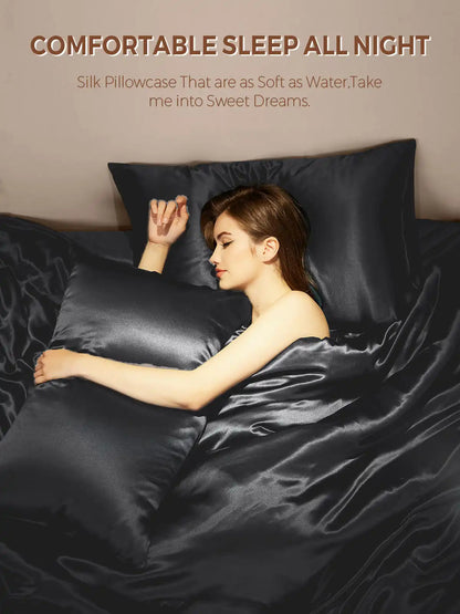 19Momme 100% Mulberry Silk Pillowcase - Envelope Closure