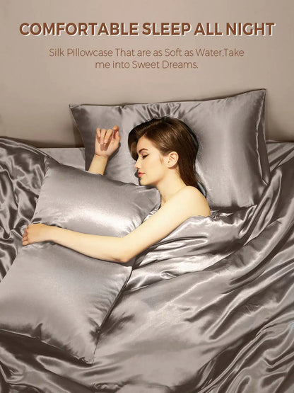 19Momme 100% Mulberry Silk Pillowcase - Envelope Closure