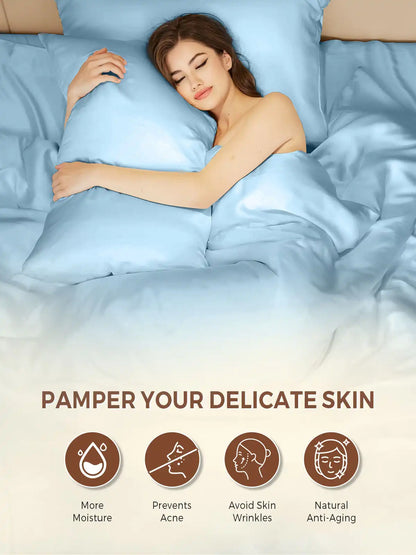 19Momme 100% Mulberry Silk Pillowcase - Envelope Closure