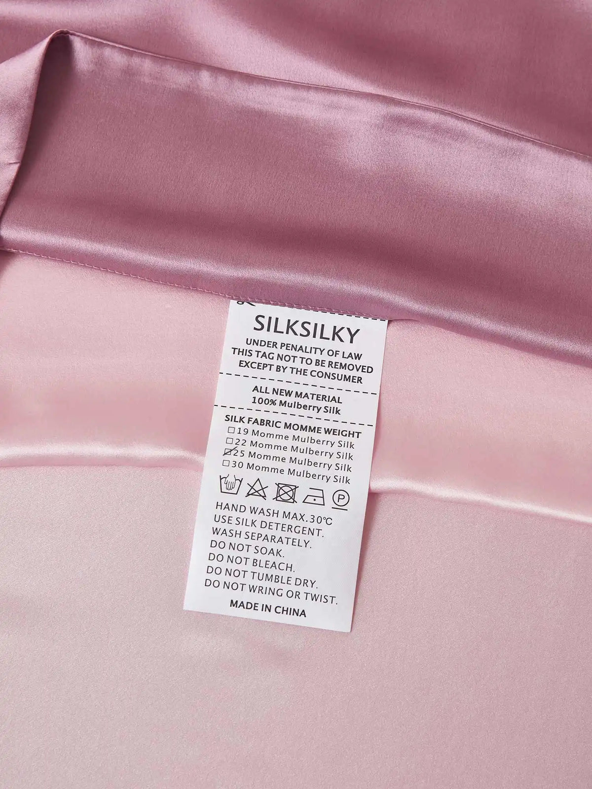 25Momme 3Pcs Silk Set Fitted Sheet+2x Pillowcases