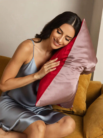19Momme 100% Mulberry Silk Pillowcase - Envelope Closure