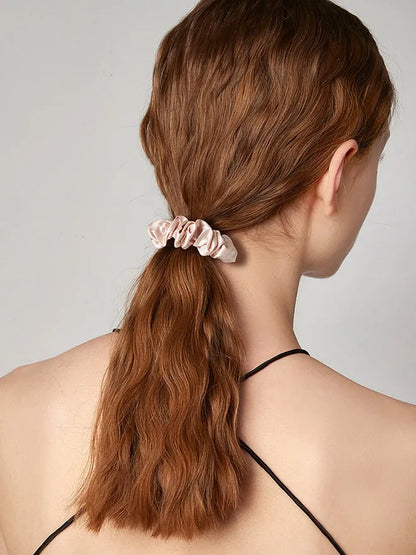 100% Mulberry Silk Soft Classic Hair Scrunchie - 2cm