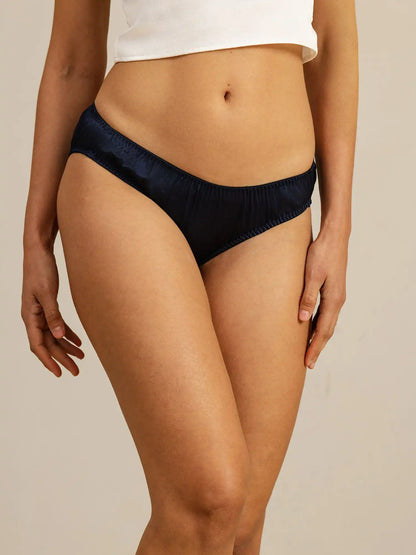 100% Mulberry Silk Briefs Comfy Breathable Panty