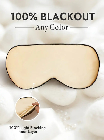 100% Mulberry Silk Elastic Band Sleep Eye Mask
