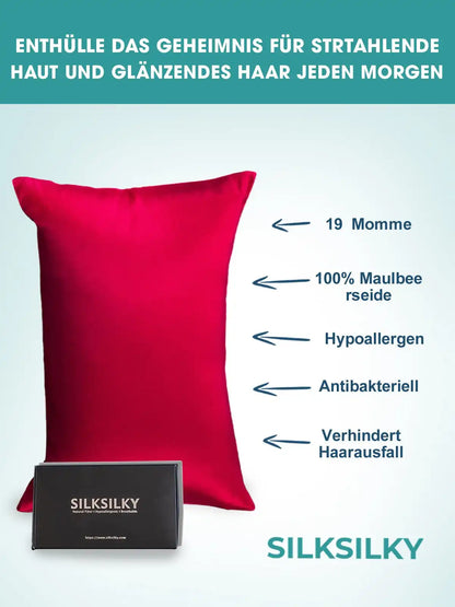 2Pcs 19Momme 100% Mulberry Silk Pillowcases Bundle - Envelope