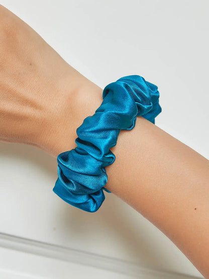 100% Mulberry Silk Soft Classic Hair Scrunchie - 2cm