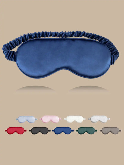 100% Mulberry Silk Sleep Eye Mask with Elastic Band