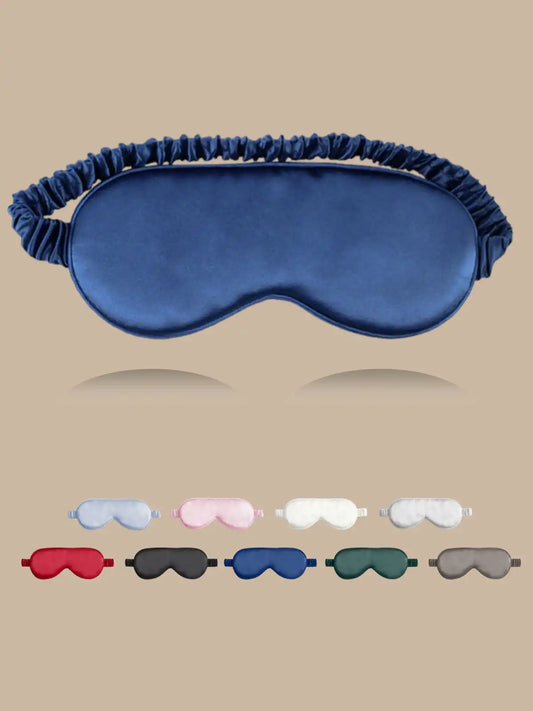 100% Mulberry Silk Sleep Eye Mask with Elastic Band