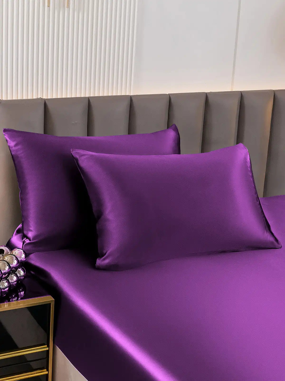 2Pcs 19Momme 100% Mulberry Silk Pillowcases Bundle - Envelope
