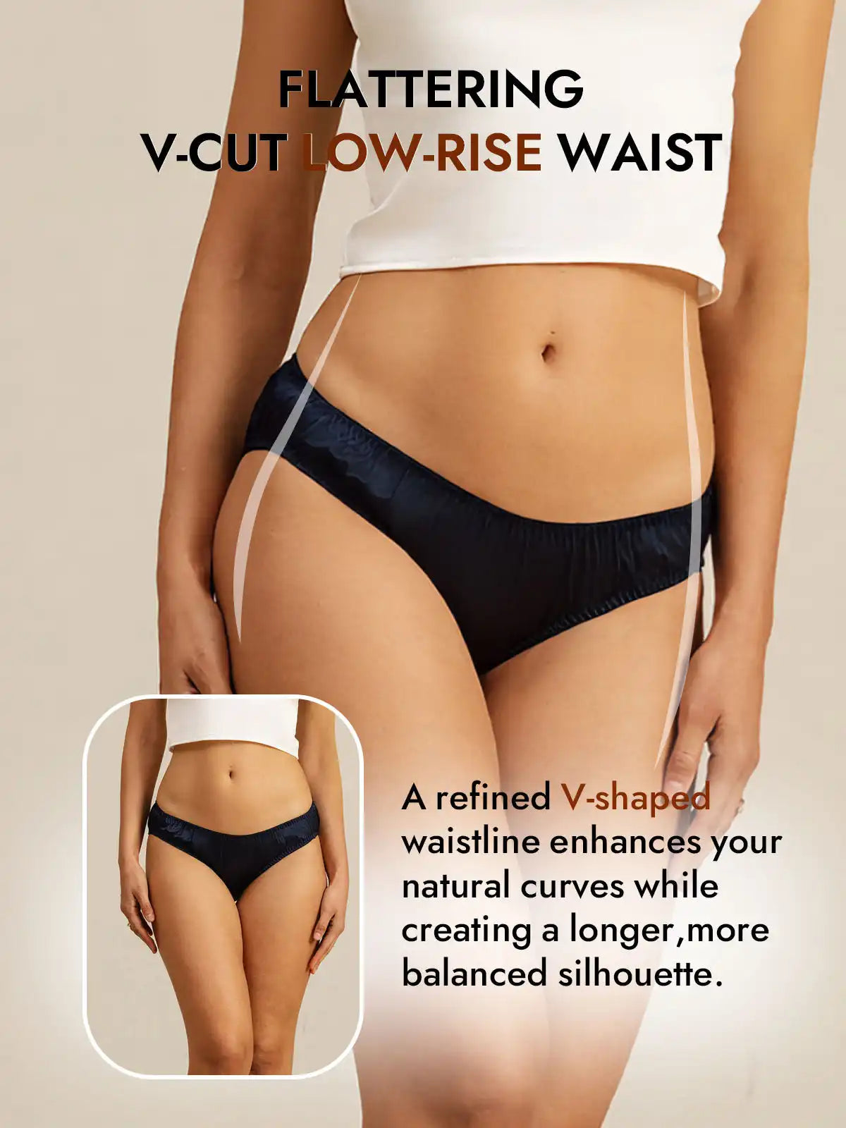 100% Mulberry Silk Briefs Comfy Breathable Panty