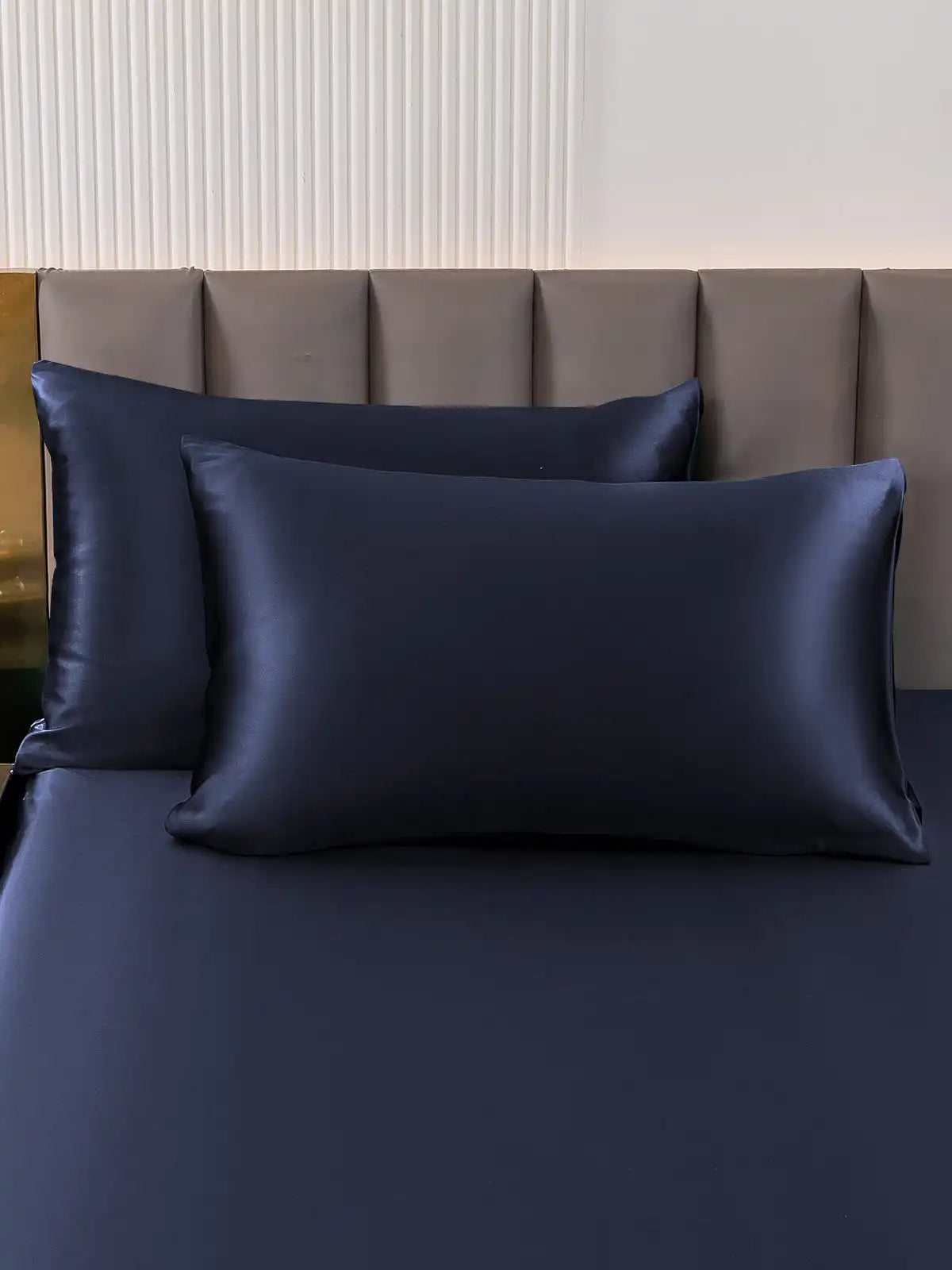 2Pcs 22Momme 100% Mulberry Silk Pillowcases Bundle - Envelope Closure