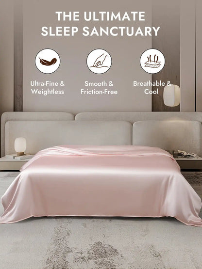 25Momme Mulberry Silk Seamless Duvet Cover (WITHOUT PILLOWCASES)