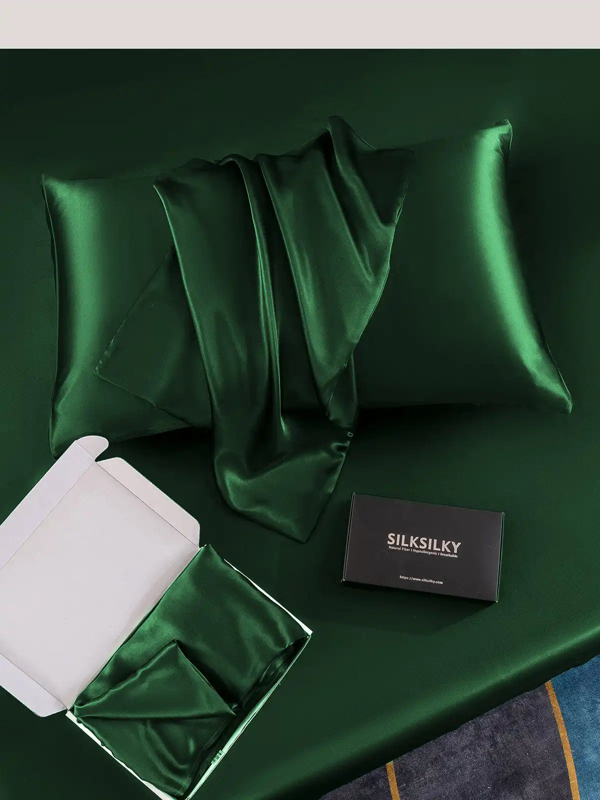 22Momme 100% Mulberry Silk Pillowcase - Envelope Closure
