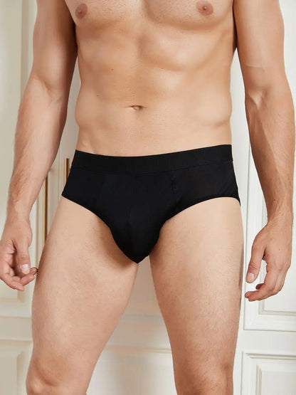 Men Briefs Breathable 100% Mulberry Silk Underwear