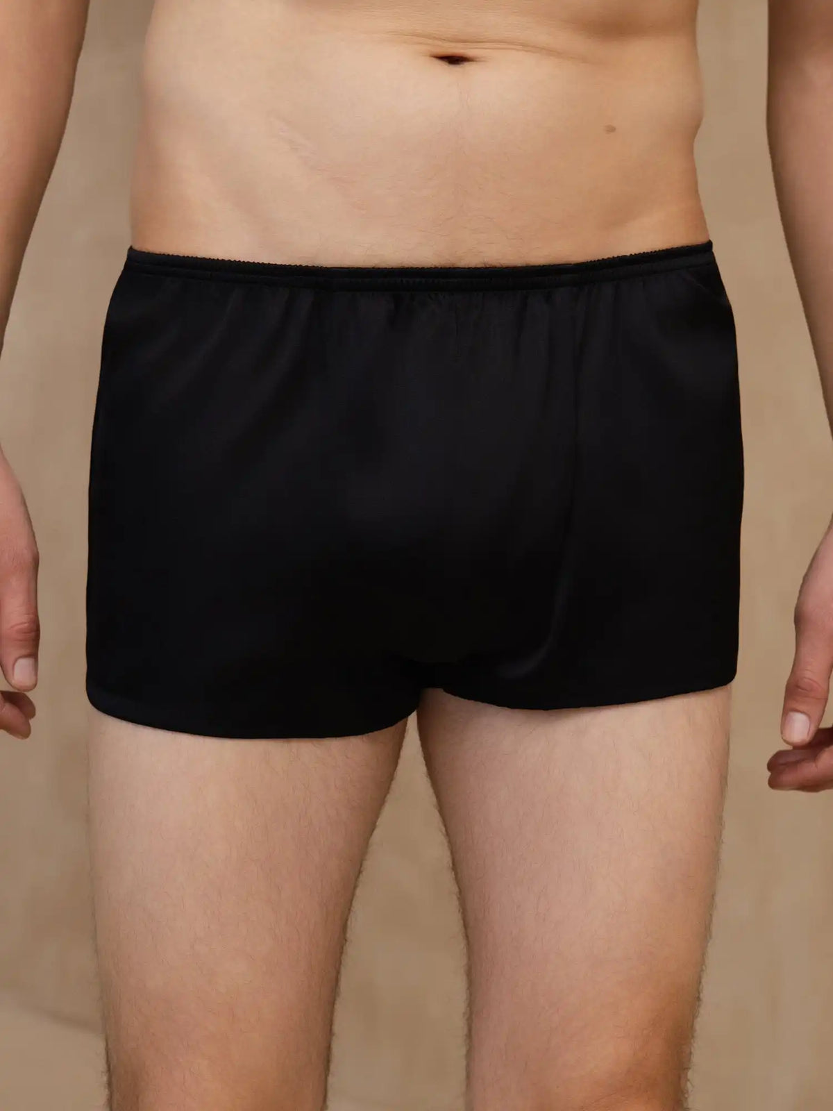 100% Mulberry Silk Men‘s Ultra Soft Comfy Boxer Underwear
