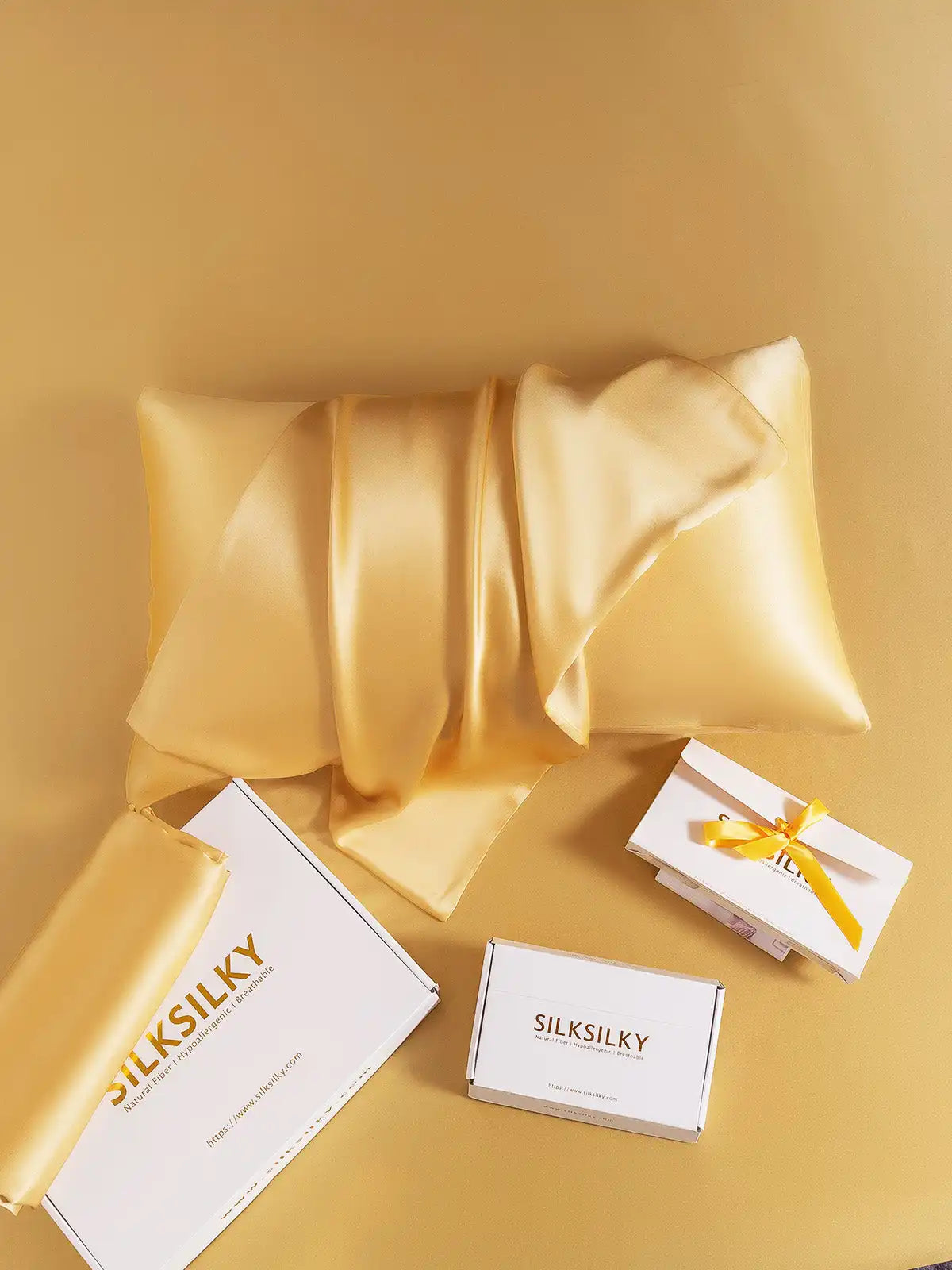 22Momme 100% Mulberry Silk Pillowcase - Envelope Closure