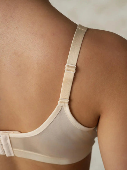 Comfortable Wireless Silk Jersey Bra