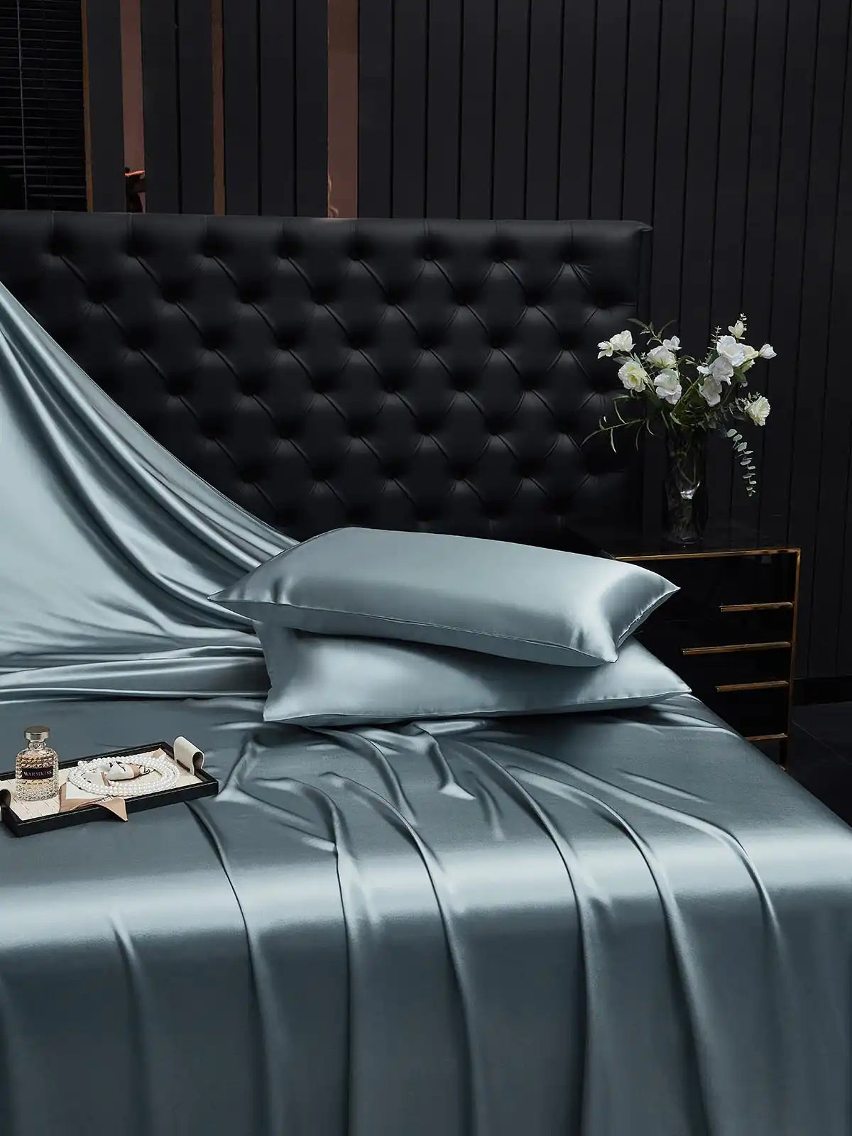 2Pcs 22Momme 100% Silk Pillowcases Bundle - Hidden Zipper