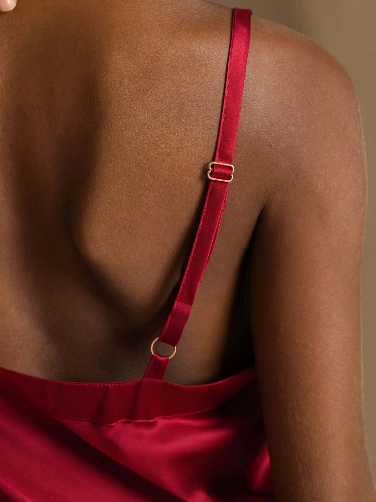Pure Silk  V Neck Backless Spaghetti Strap Long Dress
