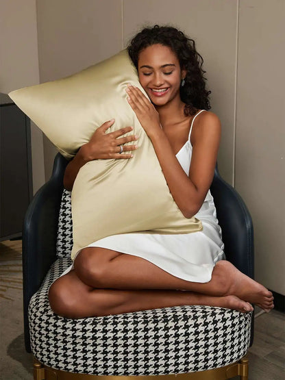 22Momme 100% Mulberry Silk Pillowcase - Envelope Closure