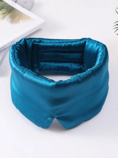 100% Mulberry Silk One Piece Silk Sleep Eye Mask With Velcro