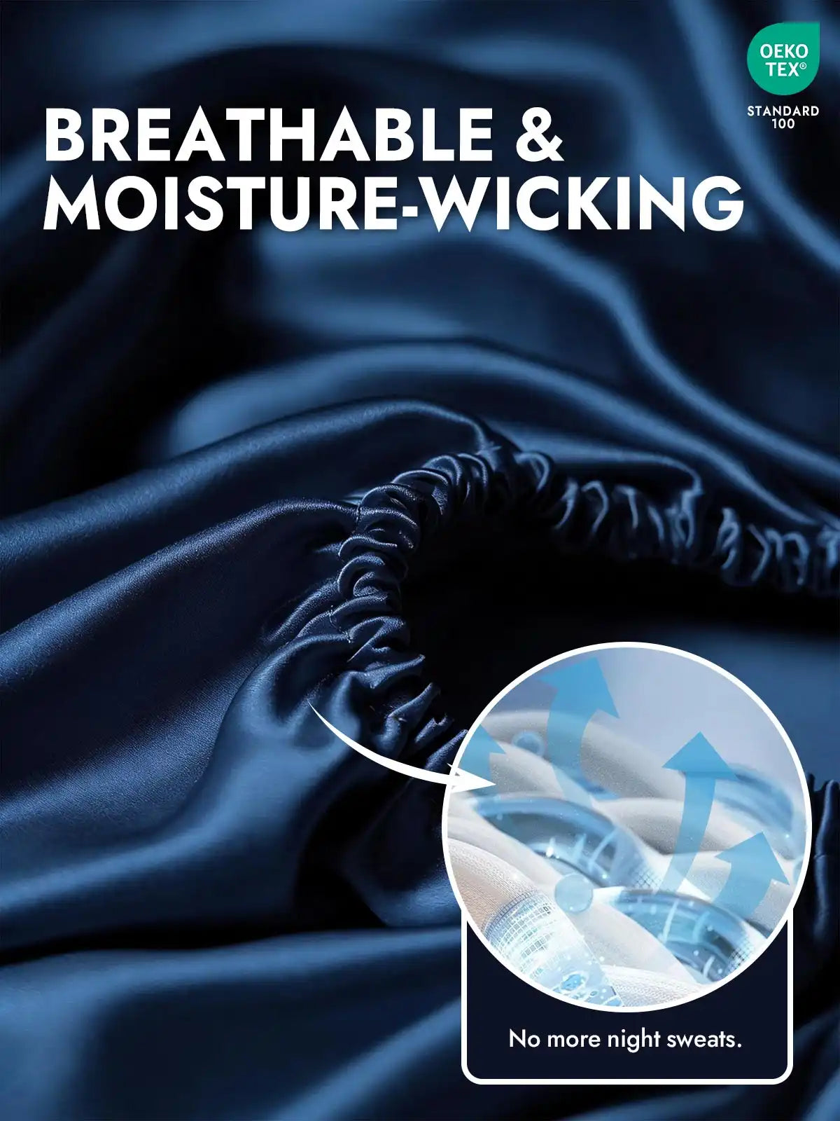 25Momme Mulberry Silk Seamless Fitted Sheet